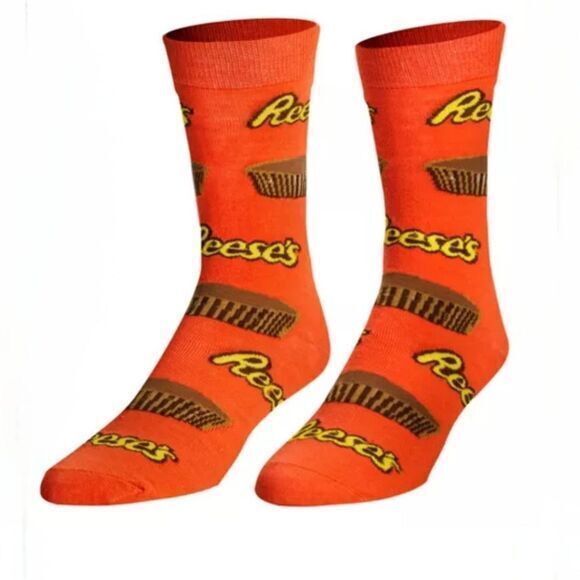Novelty Crew Chocolate Cookie‎ Socks Men or Womens Size (6-12) - Picture 5 of 8